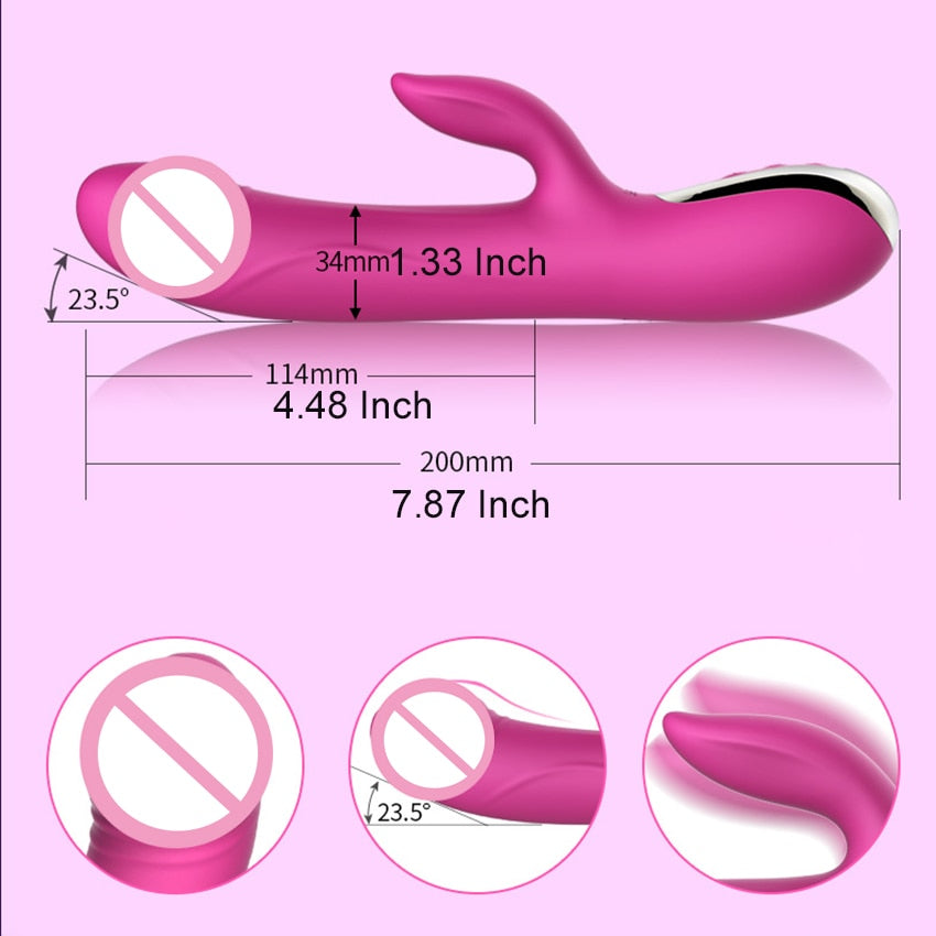 Leten Prostate Silicone Waterproof Electromagnetic Pulsating Thrusting Dildo Vibrator with Heating Function Penis Wand Massager