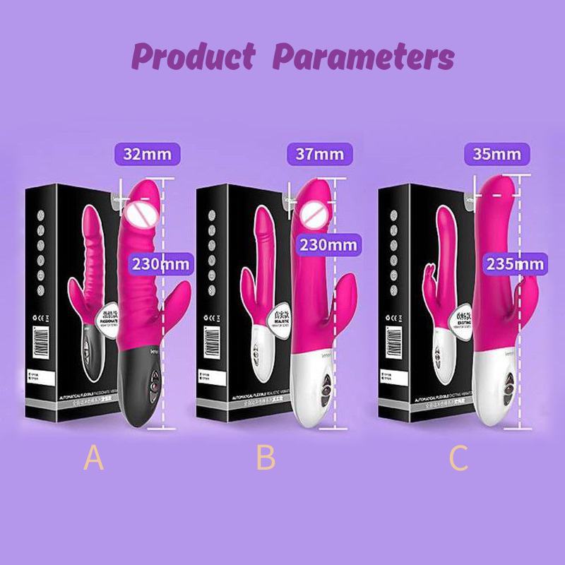 Leten Thrusting Vibrator Heating Electromagnetic Pulse Sex Toys for Woman