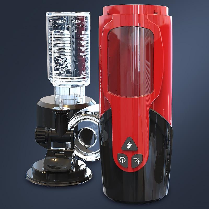Male Masturbation Cup with 7*3 Adjustable Modes Automatic Telescopic Rotation Masturbator Sex toys for men masturbating