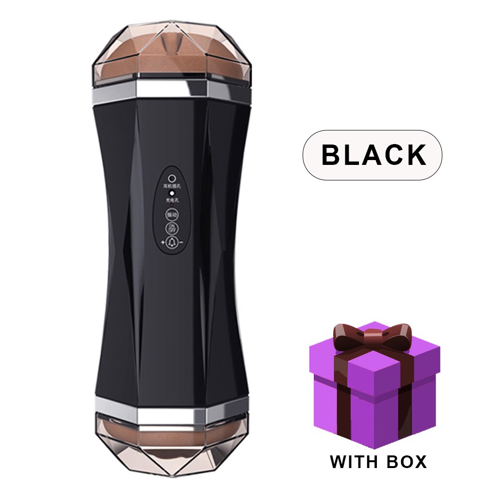 ชาย Masturbator สำหรับอัจฉริยะเสียง Oral Sex Vibrators ชะลอการ Exerciser Man เซ็กซ์ทอยผู้ใหญ่ Masturbation ถ้วย