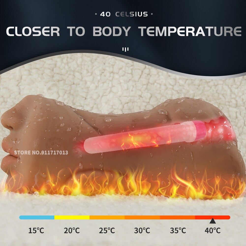 กระเป๋าจริงหีช่องคลอดประดิษฐ์ชาย Masturbators ถ้วยนุ่มลึกสมจริง Anal ซิลิโคน Sextoys Sex Toys