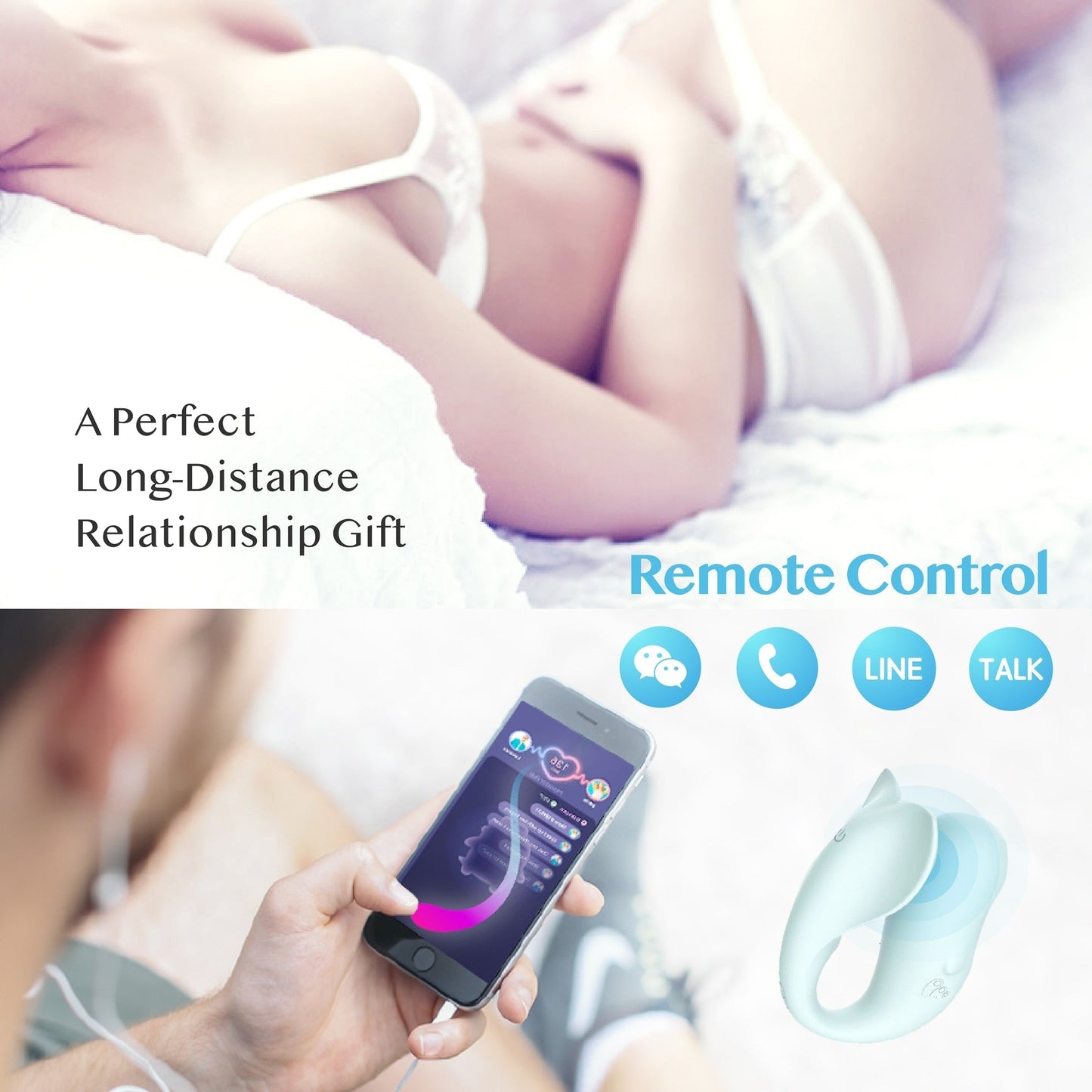 Monster Pub G-Spot Dual Motor Rechargeable Clitoral Vibrator Bluetooth Wireless APP Remote Control Vibrators สำหรับของเล่นทางเพศสำหรับผู้หญิง