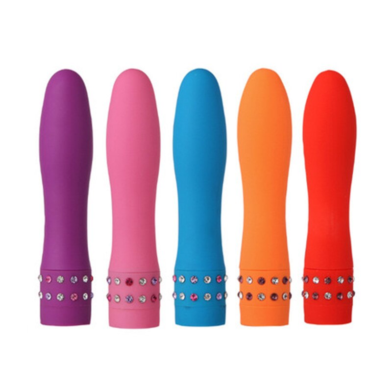 เครื่องสั่นรูปกระสุนหลายสปีด สำหรับนวดช่องคลอดและจุดจี ของเล่นผู้หญิงสำหรับช่วยตัวเอง เครื่องสั่นแบบแท่ง ของเล่นทางเพศ