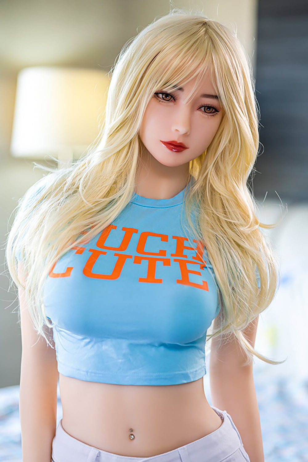 Thailand Stock-Alice /158cm Head TPE Japanese Blonde Full Size Sex Doll [thdoll-1003]