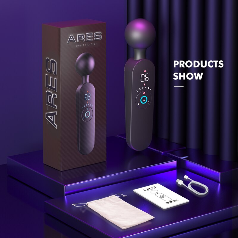 New AV Vibrator Wireless USB Rechargeable Massager Goods Dildos Magic Wand for Women Clitoris Stimulator Sex Toys for Adults 18