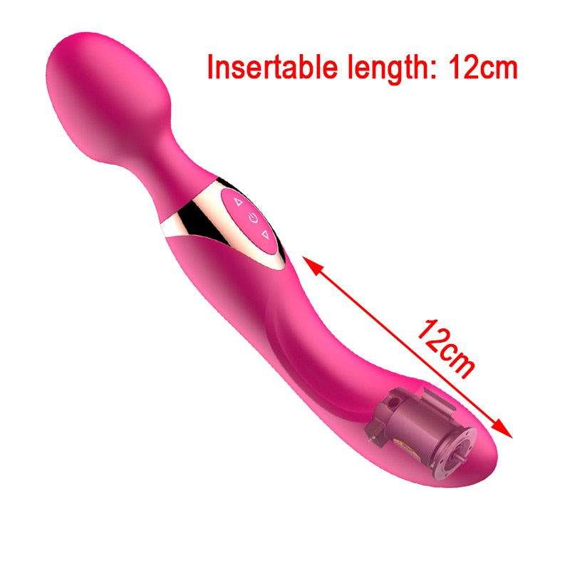 New AV Magic Wand G Spot Massager. USB Charge Big Stick Vibrators for Women Female Sexy Clit Vibrator Adult Sex Toys for Woman