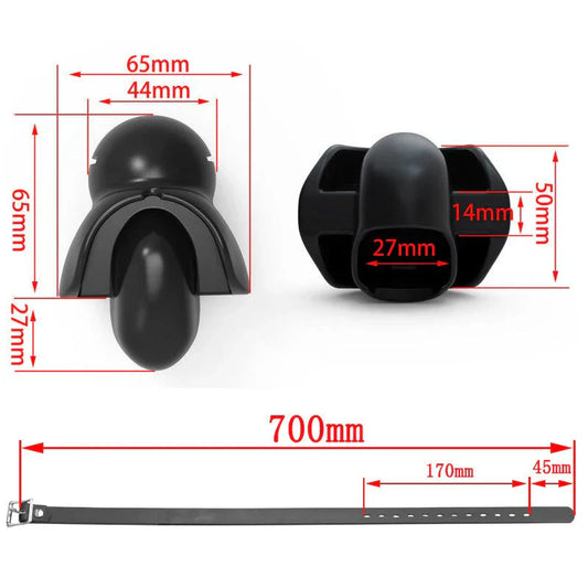 New Silicone Gag Ball Oral Bondage Products bdsm Adult Couple Erotic Products Open Mouth Gag Ball Lesbian and Gay Sex Toys