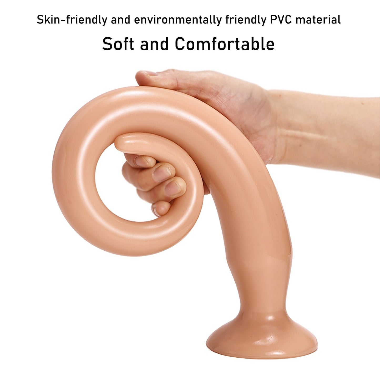 Overlength Anal Plug Dildos Sex Products Soft Anal Dilator Sex Toys for Stimulation of Vagina and Anus Flexible Big Butt Plug