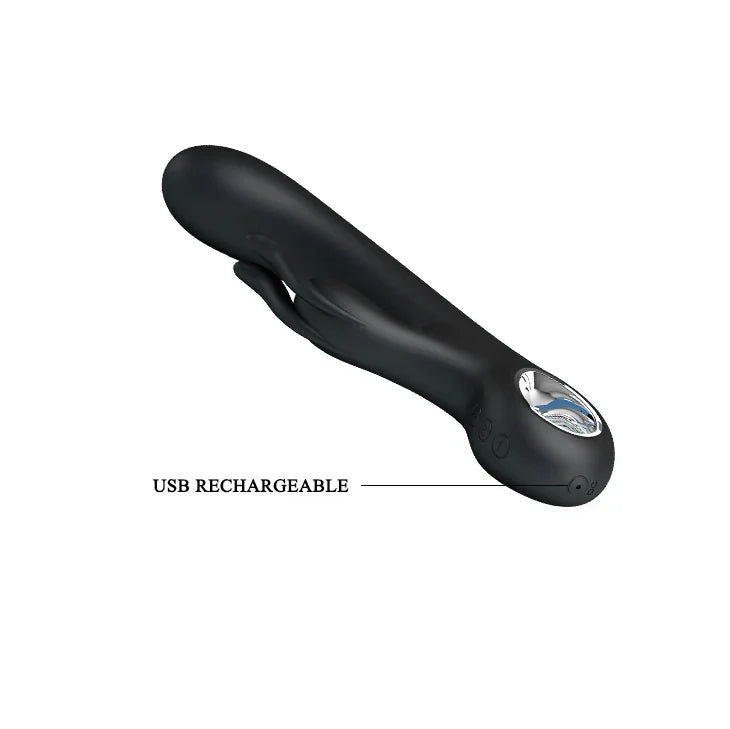 Pretty Love USB Rechargeable 7 โหมด เครื่องสั่นกระต่าย กระตุ้นคลิทอริส ของเล่นผู้ใหญ่สำหรับผู้หญิง เครื่องช่วยสำเร็จความใคร่สำหรับสตรี ของเล่นเกย์