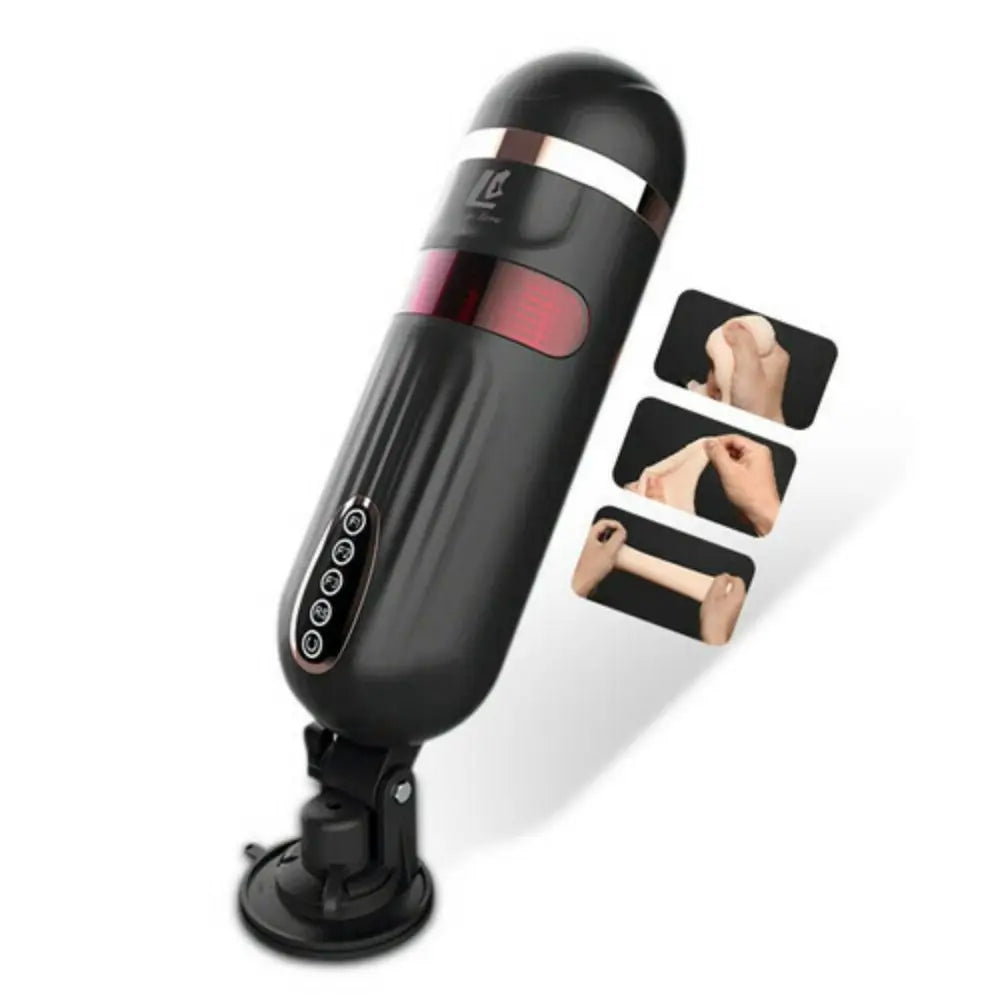 Propinkup 4D Squirm Thrusting Male Masturbation Cup Telescopic Heating Intelligent Adult Products Sex Toys for Men