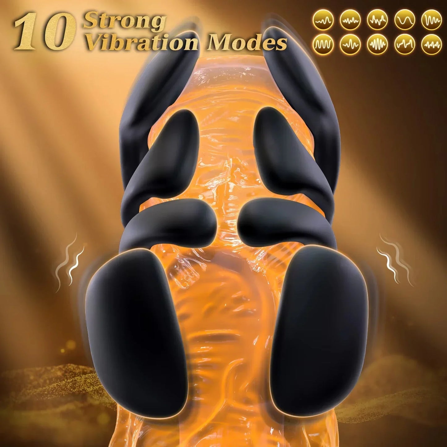 Masturbator for Men Penis Training Vibrator Glans Trainer Stimulator Massager Lasting Delay Endurance Adult Sex Toys For Men 18