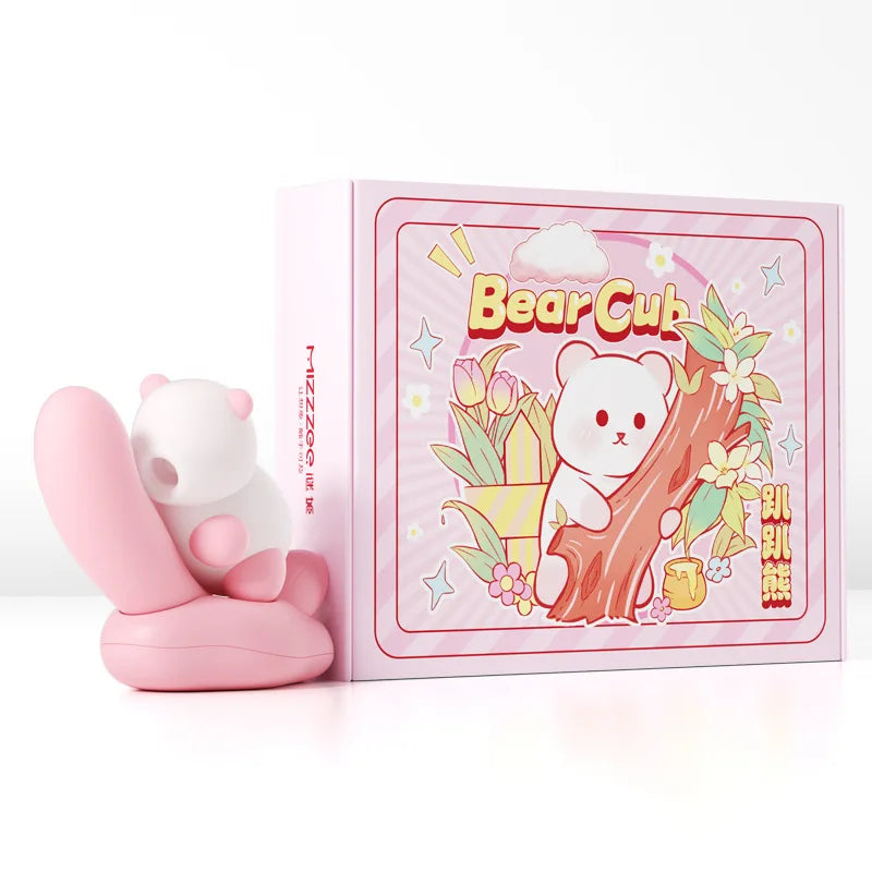 Bear Sucker Clitoris Sucking Vibrator Female Clit Nipple Oral Vacuum Stimulator Massager Sex Toys Adults Goods for Women