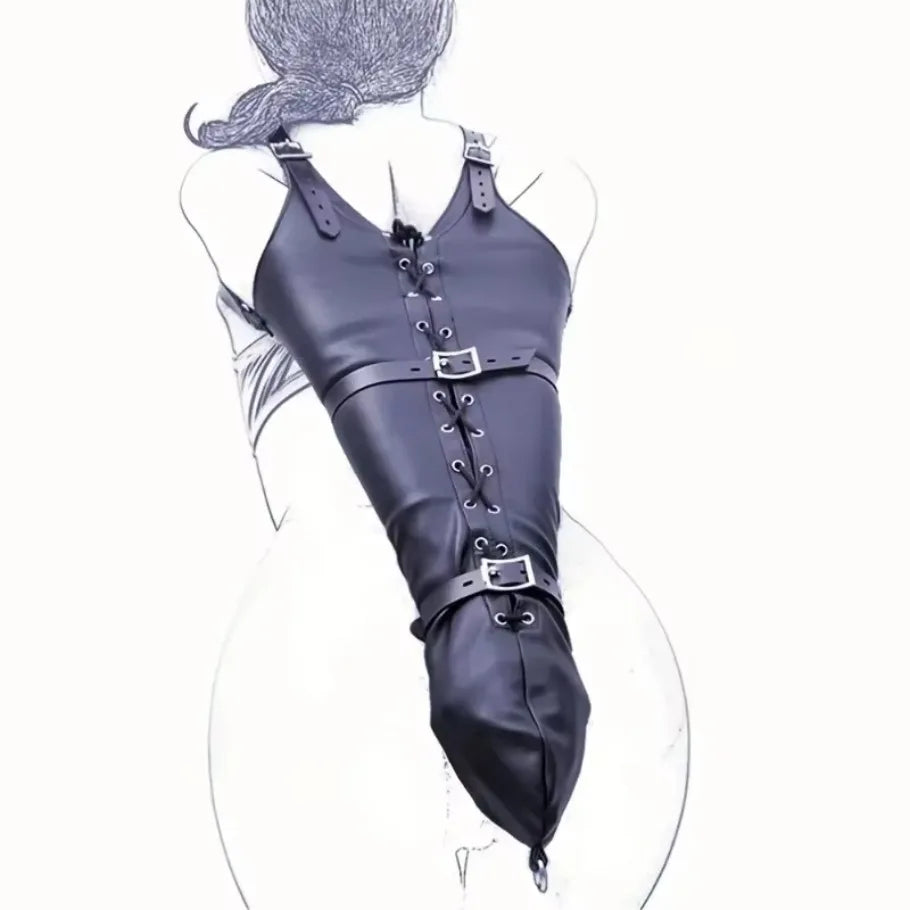 ปลอกแขนสำหรับรัดข้อมือผู้ใหญ่แนวอีโรติก BDSM กุญแจมือหนังสำหรับผู้หญิง อุปกรณ์จำกัดการเคลื่อนไหว ของเล่นจำลองการถูกพันธนาการสำหรับผู้หญิงแบบยั่วยวนสำหรับชาวต่างชาติ