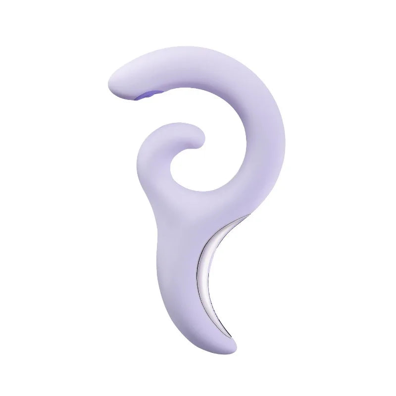 KISSTOY G-type vibrator Female double-head massage masturbator adult sex toys. dual-point stimulation. pressure-sensing button