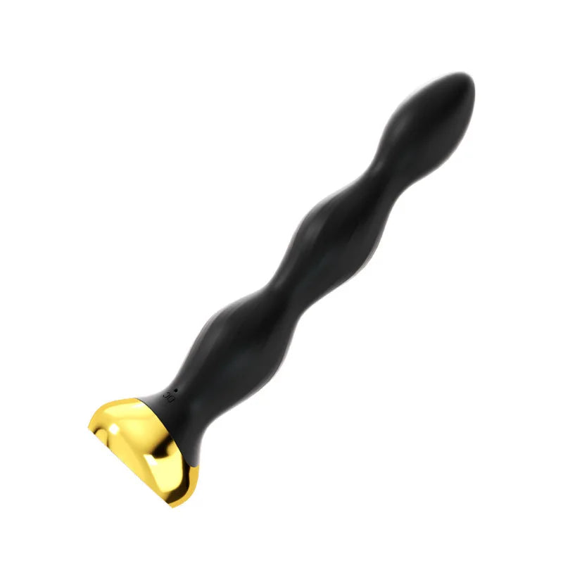 Anal Vibrator Electric Shock Anal Sex Plug Sex Toys Silicone Beads Vibrator Wireless Remote Control Anal Sex Toys for Women