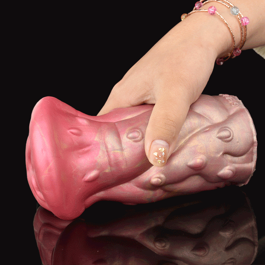 ใหม่ดอกไม้รูปร่าง Masturbation ของเล่นชายซิลิโคนนุ่มเครื่องบินถ้วยอวัยวะเพศชายต่อมลูกหมาก Massager กันน้ำอุปกรณ์ร่วมเพศสำหรับชาย