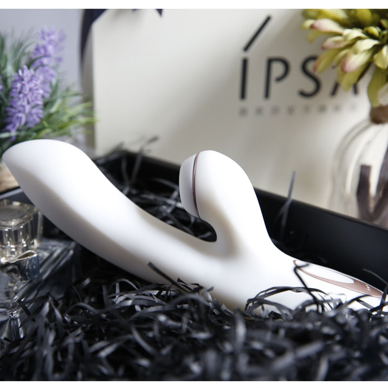 เยอรมัน Satisfyer 10ความเร็วดูด G Spot Clit กระตุ้นซิลิโคนการสั่นสะเทือน Nipple Sucker Dildo UYO กระต่ายกระต่าย