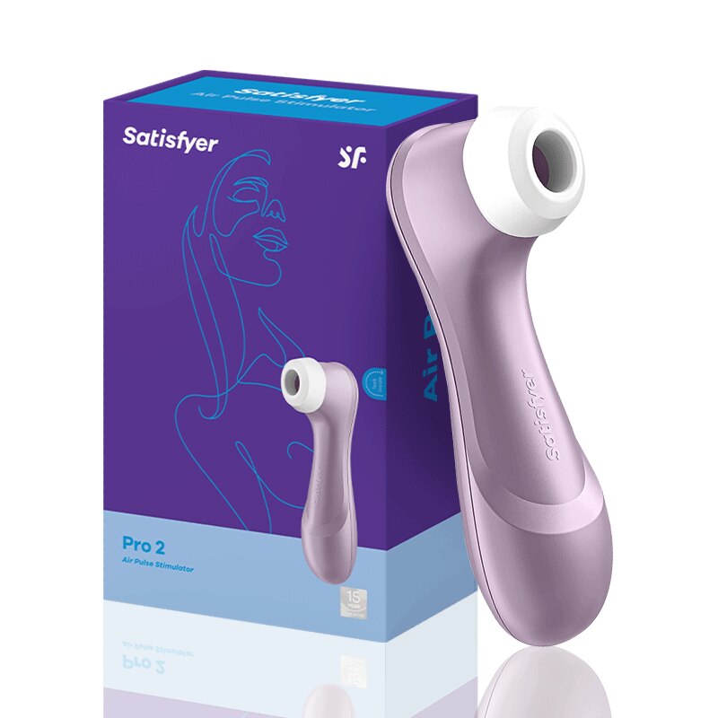 Satisfyer Pro 2 ดูดคริสตอริสสำหรับผู้หญิง ที่ดูดหัวนม ที่เขย่าคลิทอริส ของเล่นทางเพศสำหรับผู้หญิง