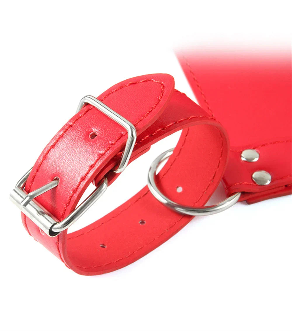 Behind Hadncuffs Collar BDSM Bondage Restraints Slave Armbinder Fetish Harness Erotic Sex Belt Erotic Products For Adult SM Game