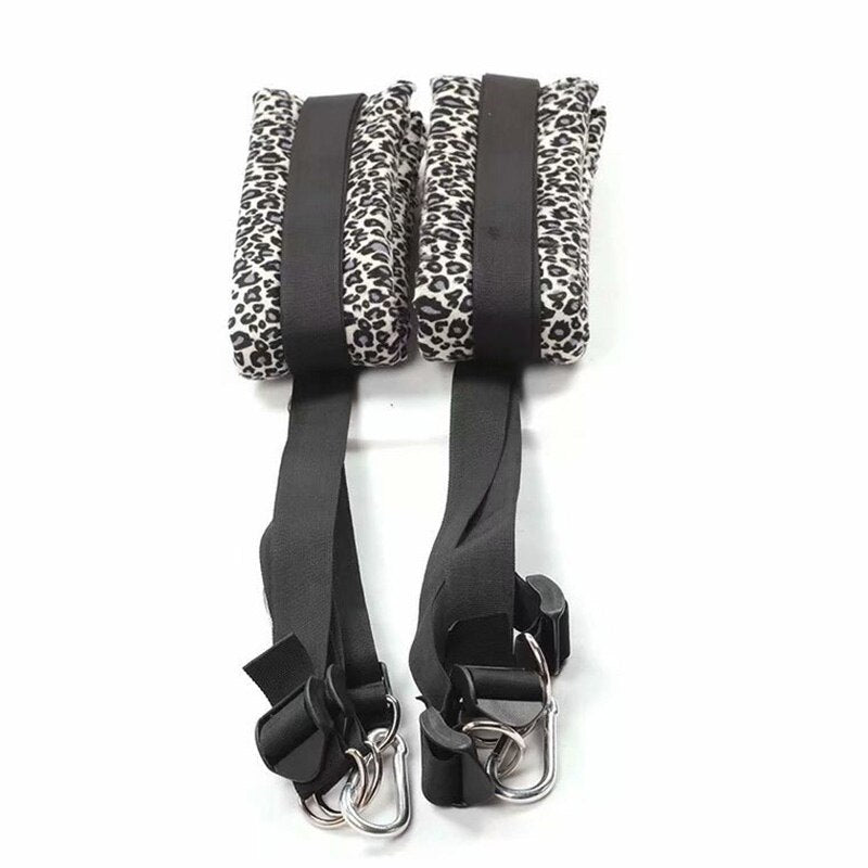 Sexy BDSM Bondage Door Slam Sex Swing Adult SM Love Game Fetish Bondage Leg Open Door Swing Sex Erotic Toys for Couples
