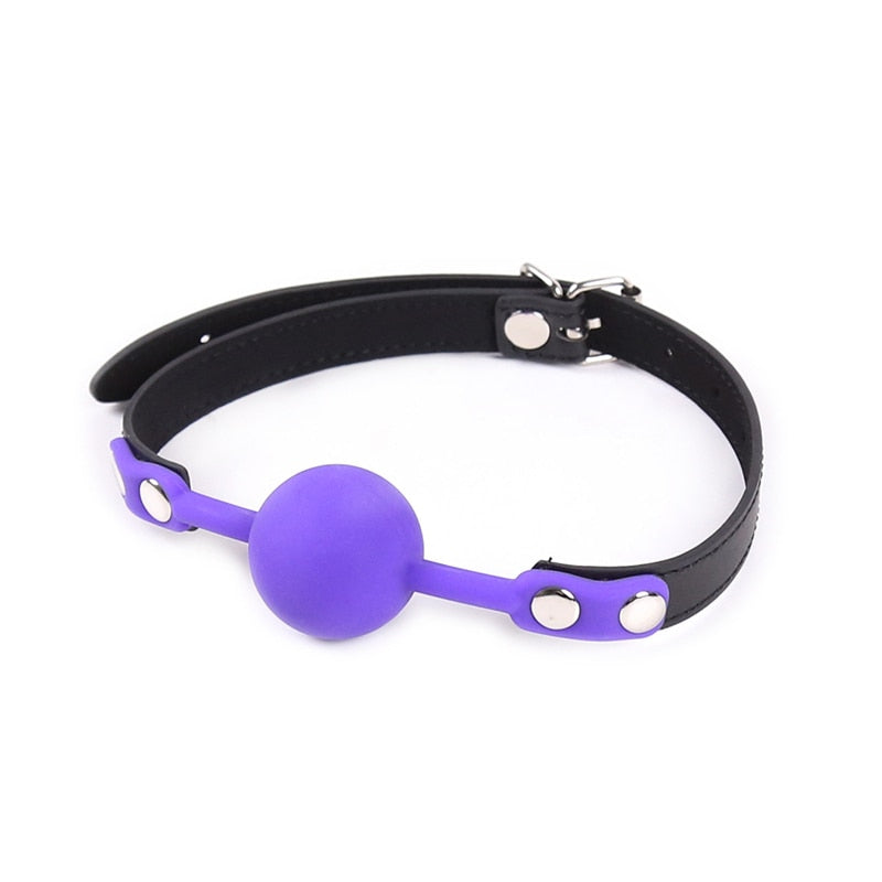 Soft Silicone Oral Gag Ball Whip BDSM Bondage Gear Slave Fetish Open Mouth Breathable Exotic Sex Toys for Couples Women Cosplay