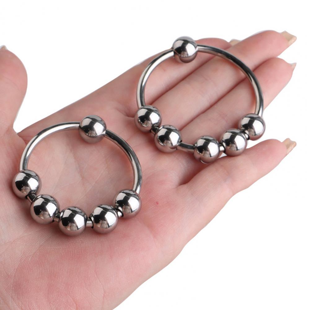 Stainless Cock Ring Sex Increase Orgasms Easy To Use Safe  Delay Ejaculation Lock Ring for Men Foreskin Corrector Rings