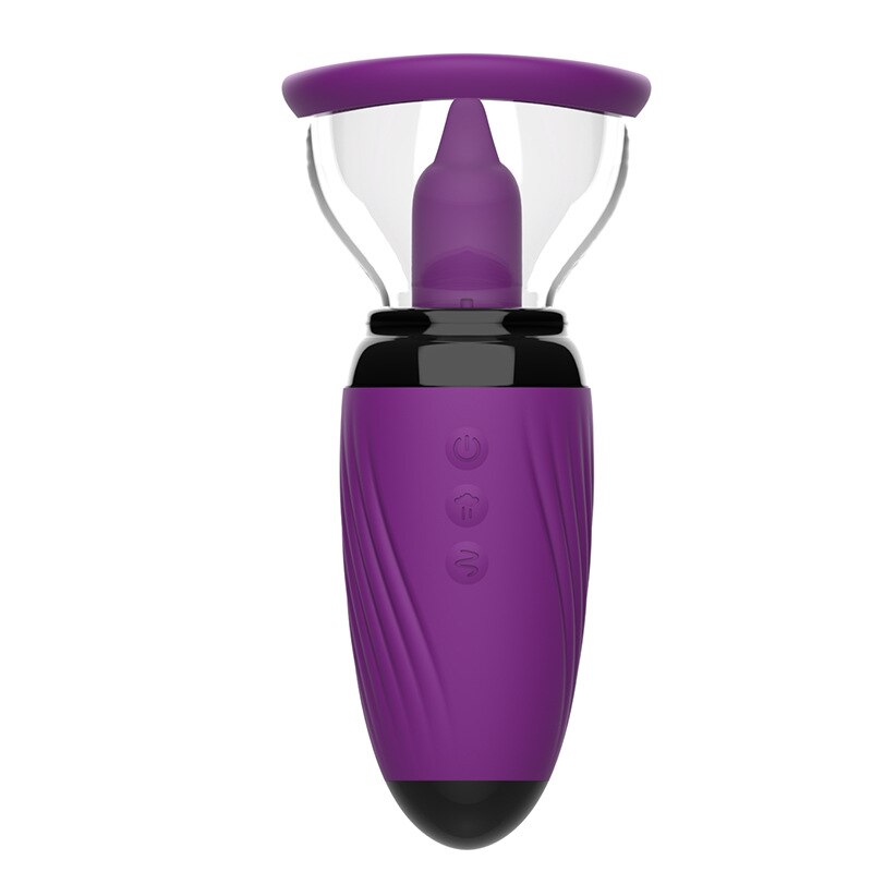 Sucking Vibrator Clit Stimulator ลิ้นเลียของเล่น G-Spot Bullet Vibrator เต้านม Nipple Sucker Vibrator หญิงนวด
