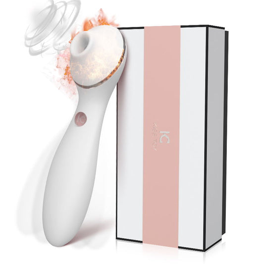 Sucking ที่มีประสิทธิภาพ Vibrator Clitoris Sucker ความร้อน G Spot Vibrator Clitoris Nipple Sucker ผู้ใหญ่เซ็กซ์ทอยสำหรับผู้หญิง