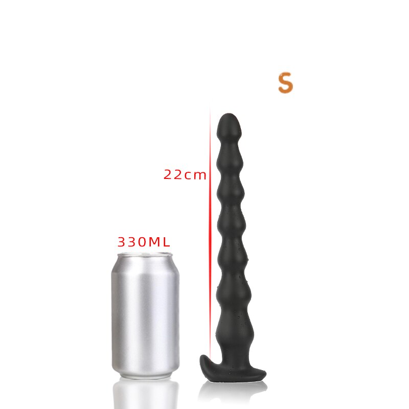Super Long Anal Plug Penis Prostate Massage Anus Dilator Vagina Masturbation Adult for Women and Men Anal Beads Fisting Sex Toys