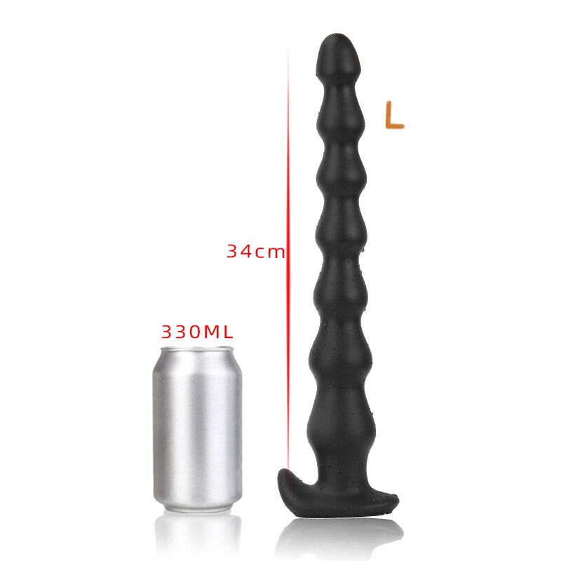 Super Long Anal Plug Penis Prostate Massage Anus Dilator Vagina Masturbation Adult for Women and Men Anal Beads Fisting Sex Toys