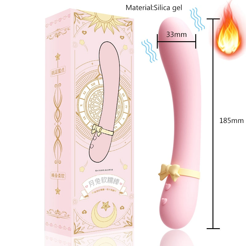 Vibrator สำหรับผู้หญิงเซ็กซ์ทอยซิลิโคนกระต่าย Vibrator USB กันน้ำ G-Spot กระตุ้น Clitoral Stimulator UYO