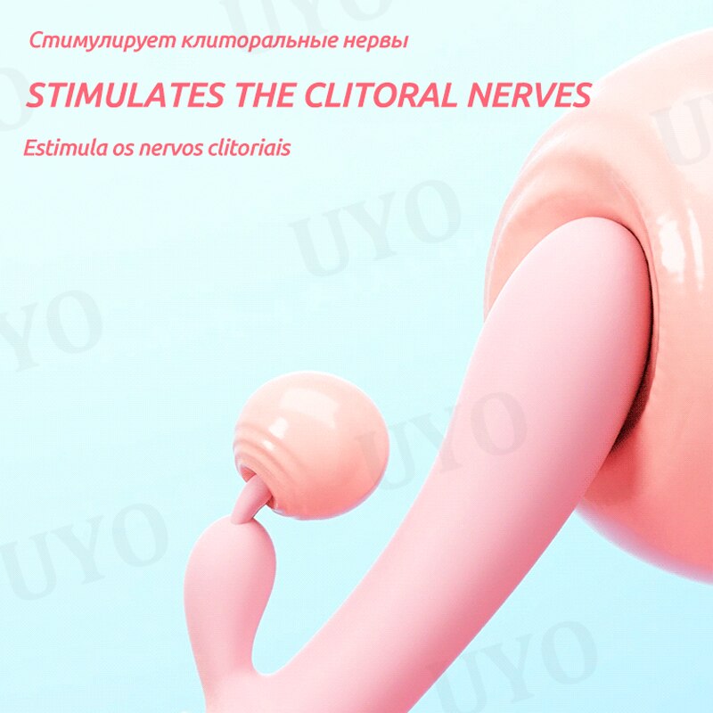 Women Vibrator Sex Toy Silicone Rabbit Vibrator USB Waterproof G-Spot Clitoral Stimulator UYO