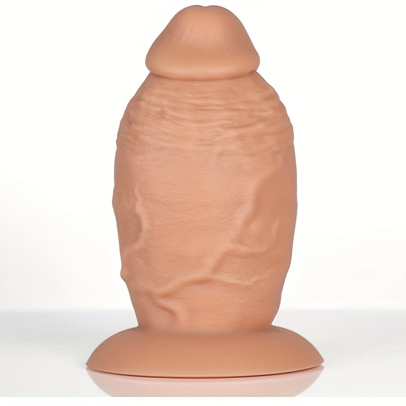 Extra-Large 7.5 Silicone Anal Dildo With Strong Suction Cup - Thick. No Balls For Deep Stretch & Pleasure - Waterproof. Latex-Free Adult Sex Toy For Experienced Men And Women Anal Sex Toy For Men Big Dildoes For Woman