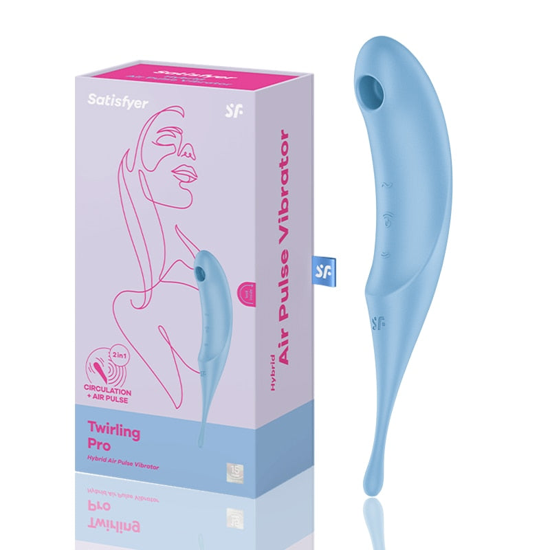 เครื่องสั่นสำหรับผู้หญิงเครื่องสั่น clitoral 2-in-1เครื่องสั่น clitoral เซ็กซ์ทอย